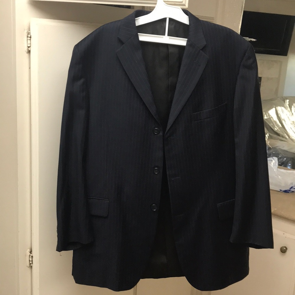 Burberry 2 piece suit worsted wool